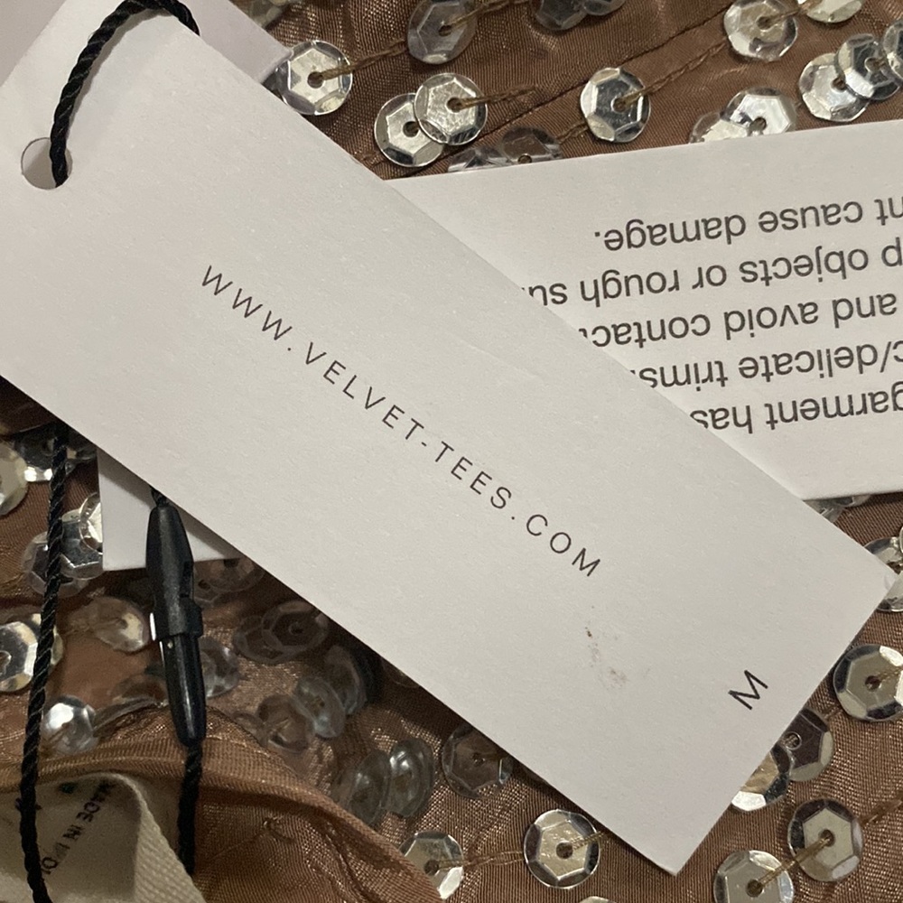 Revolve | Velvet by Graham & Spencer |Kanika Dress in Deep Taupe - Picture 7 of 7